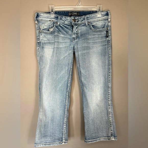 Silver Jeans Denim - SILVER McKenzie Capri Sz 31W